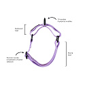 Polostahovací obojek Martingale 40 mm